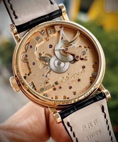 Đồng hồ Breguet Tradition 7027br/r9/9v6 mechanical watch rose gold Cũ