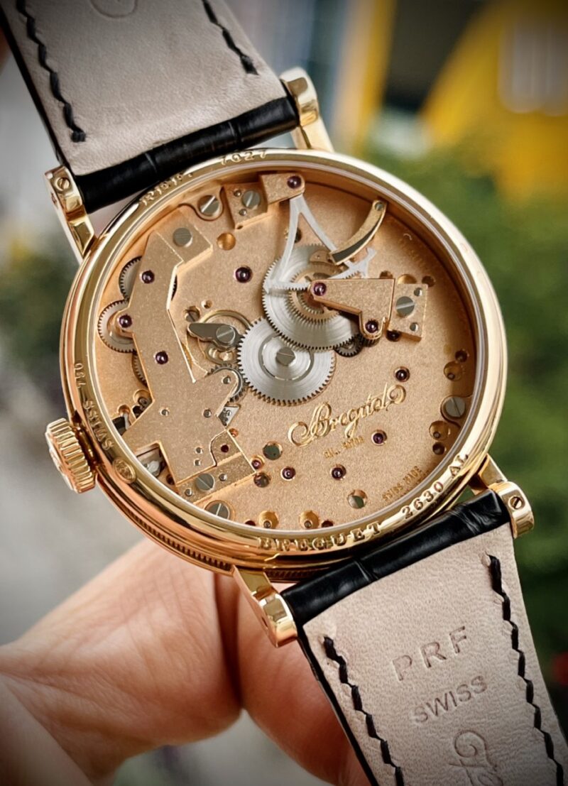 Đồng hồ Breguet Tradition 7027br/r9/9v6 mechanical watch rose gold Cũ