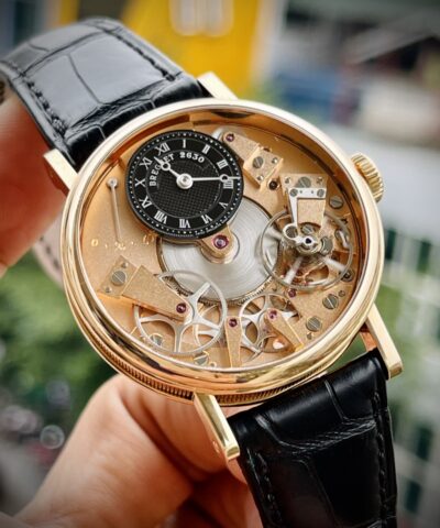 Đồng hồ Breguet Tradition 7027br/r9/9v6 mechanical watch rose gold Cũ