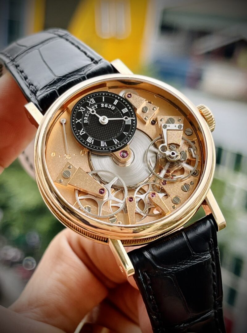 Đồng hồ Breguet Tradition 7027br/r9/9v6 mechanical watch rose gold Cũ