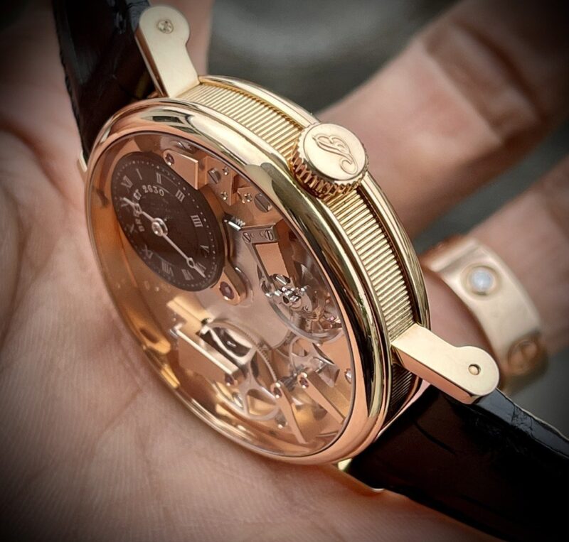 Đồng hồ Breguet Tradition 7027br/r9/9v6 mechanical watch rose gold Cũ