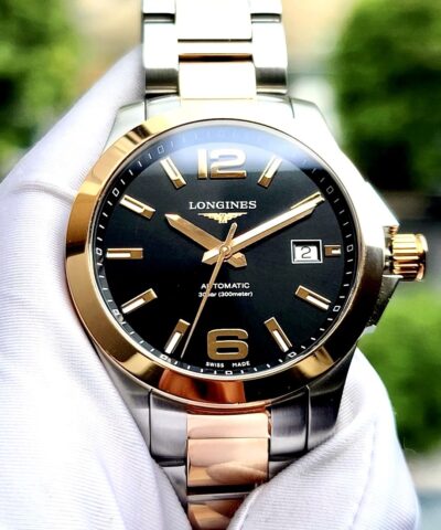 Đồng Hồ LONGINES CONQUEST CLASSIC DIVER BLACK L3.676.5.56.7 Cũ