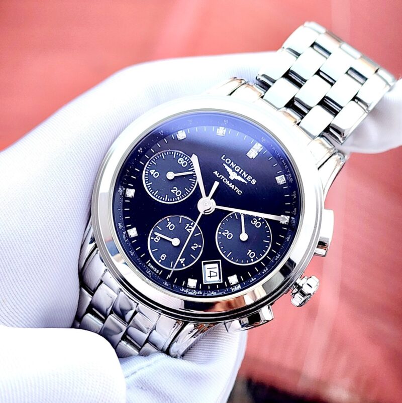 Đồng Hồ Longines Flagship Chronograph Diamond - L4.803.4 Cũ