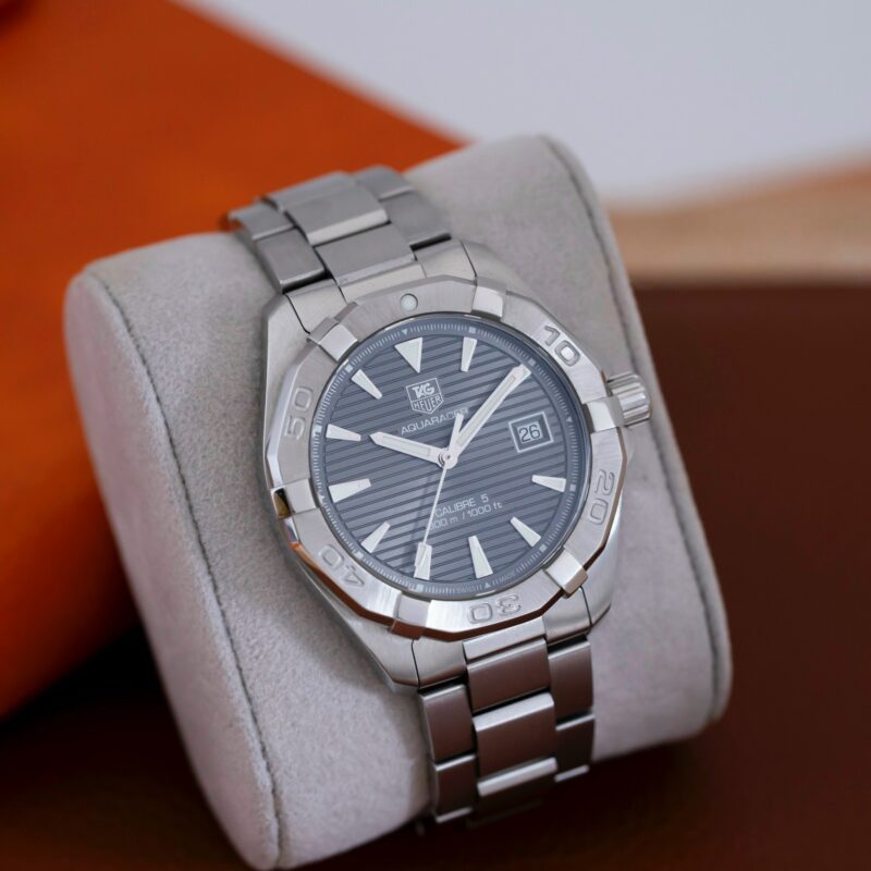 Đồng Hồ TAG Heuer Aquaracer Calibre 5 Grey Dial Cũ