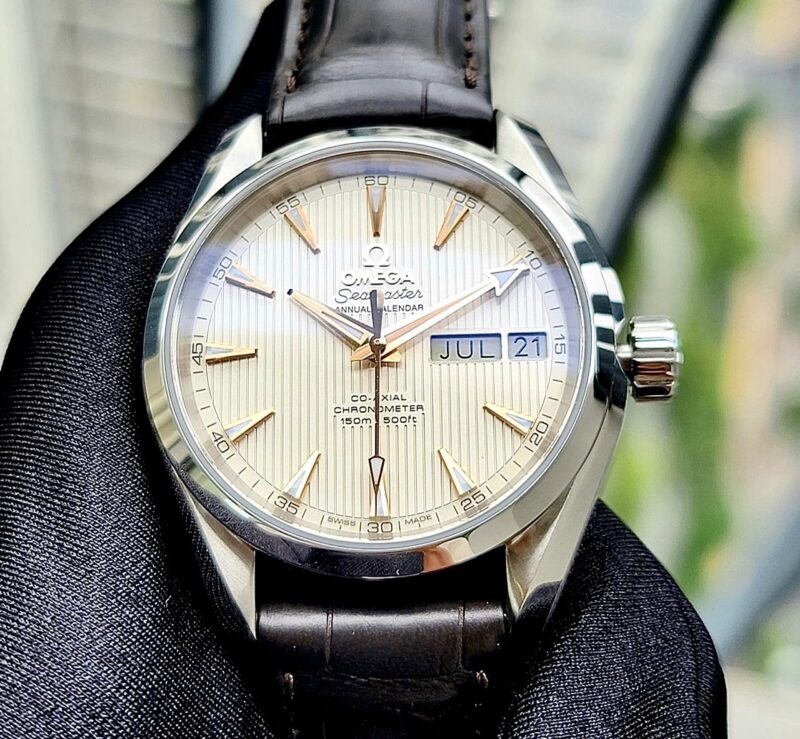 Đồng Hồ Omega Seamaster Aqua Terra Annual Calendar 23113392202001 Cũ