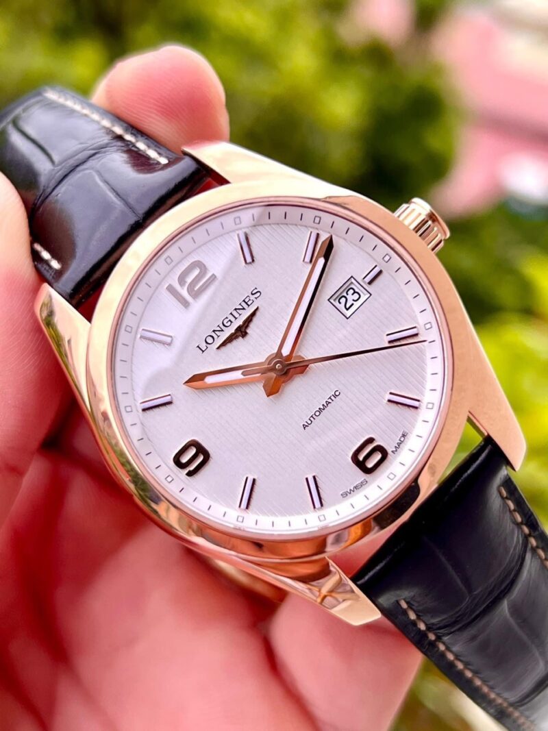 Đồng Hồ Longines Conquest Classic L2.785.8.76.3 Rose Gold 18k Cũ