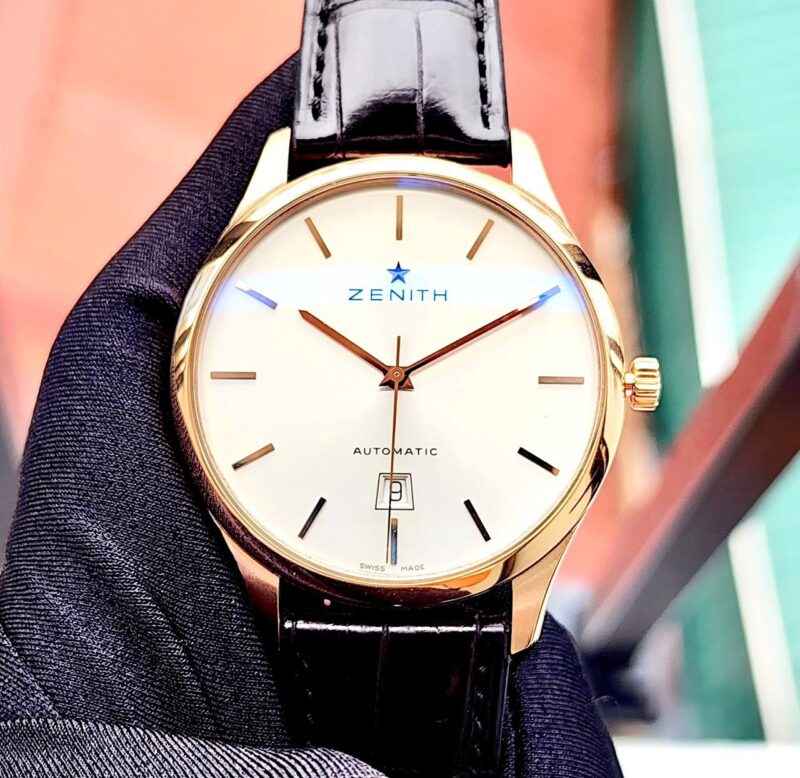 Đồng Hồ Zenith Elite Captain Port Royal Rose Gold 18.2020.3001/01.C498 Cũ