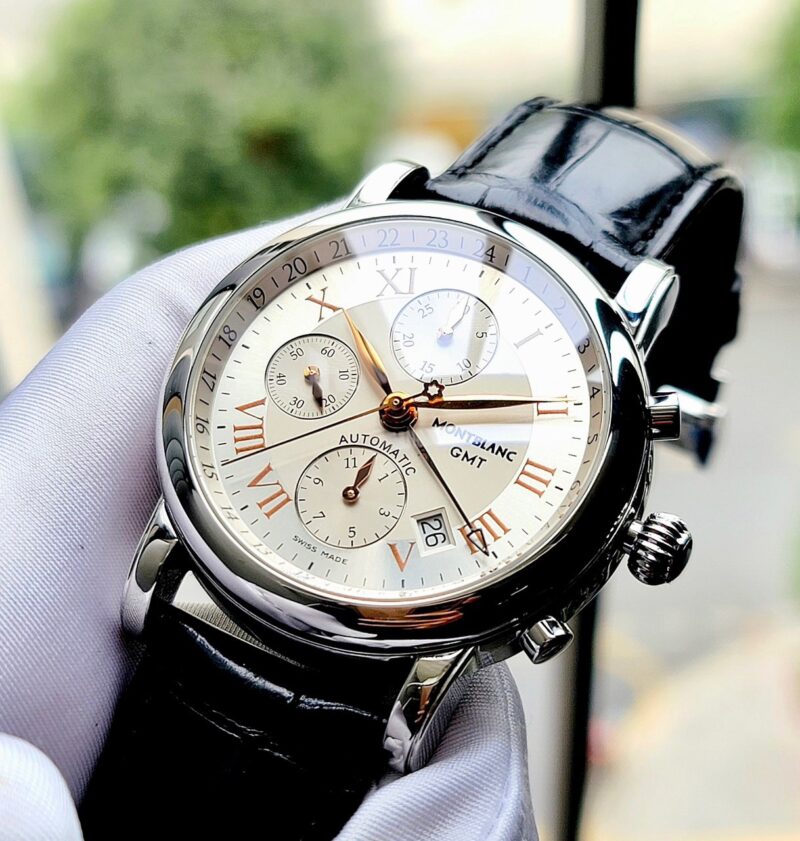 Đồng Hồ Montblanc Meisterstuck Chronograph GMT 7067 CŨ