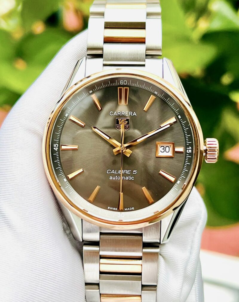 Đồng Hồ Tag Heuer Carrera WAR215E.BD0784 18K Demi gold Cũ