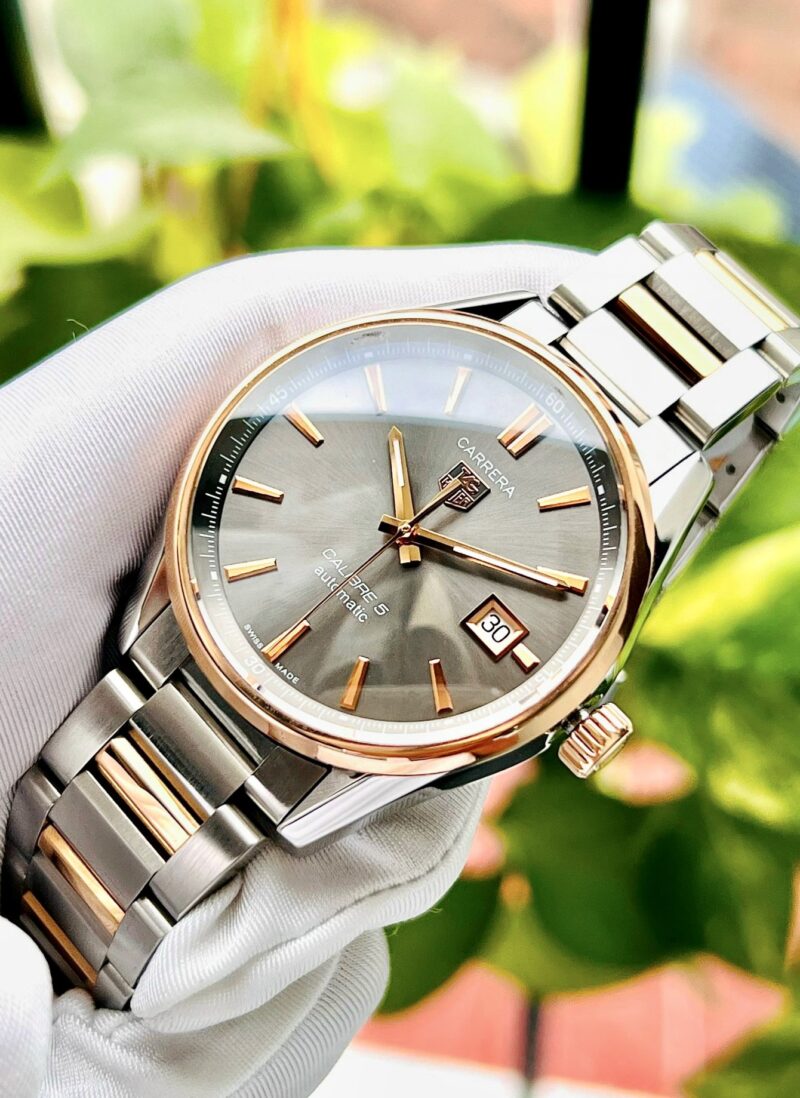 Đồng Hồ Tag Heuer Carrera WAR215E.BD0784 18K Demi gold Cũ