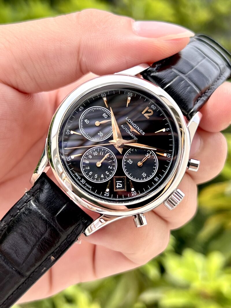 Đồng Hồ Longines Heritage Chronograph L2.750.4.56.0 Cũ