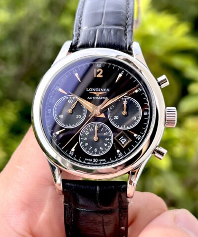 Đồng Hồ Longines Heritage Chronograph L2.750.4.56.0 Cũ