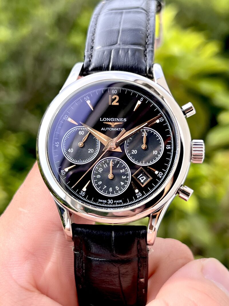 Đồng Hồ Longines Heritage Chronograph L2.750.4.56.0 Cũ