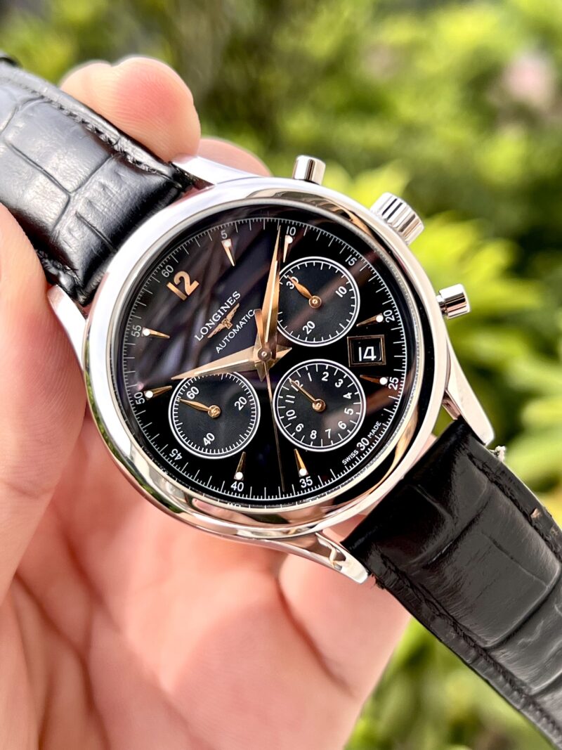 Đồng Hồ Longines Heritage Chronograph L2.750.4.56.0 Cũ