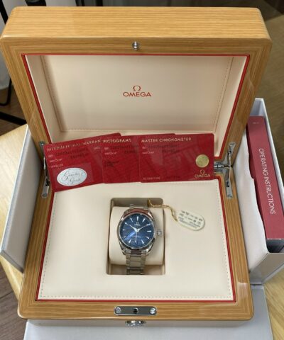 Đồng Hồ Omega Seamaster Aqua Terra Blue 220.10.41.21.03.001 Cũ