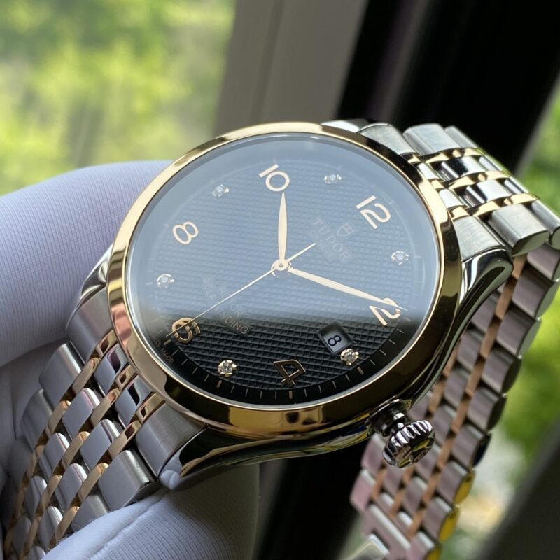 Đồng Hồ TUDOR 1926 Silver Diamond rose gold - M91551-0004 Cũ