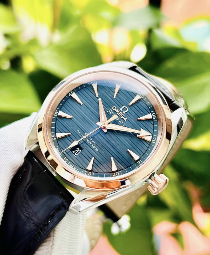 Đồng Hồ Omega Aqua Terra Seamaster Co-Axial Blue 220.23.38.20.03.001 Cũ