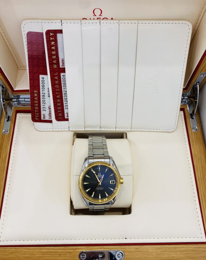 Đồng Hồ Omega Seamaster Aqua Terra 18k Bezel 39mm 231.20.39.21.06.004 Cũ