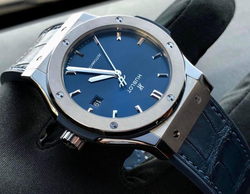 ồng Hồ Hublot Classic Fusion Blue 542.NX.7170.RX Cũ