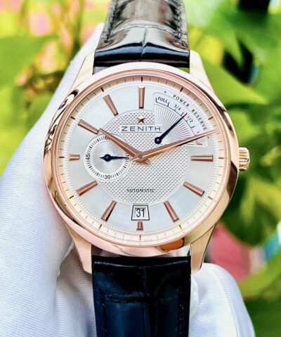 Đồng Hồ ZENITH CAPTAIN POWER RESERVE 18kAu750 ROSE GOLD 18.2121.685/01.C498 Cũ