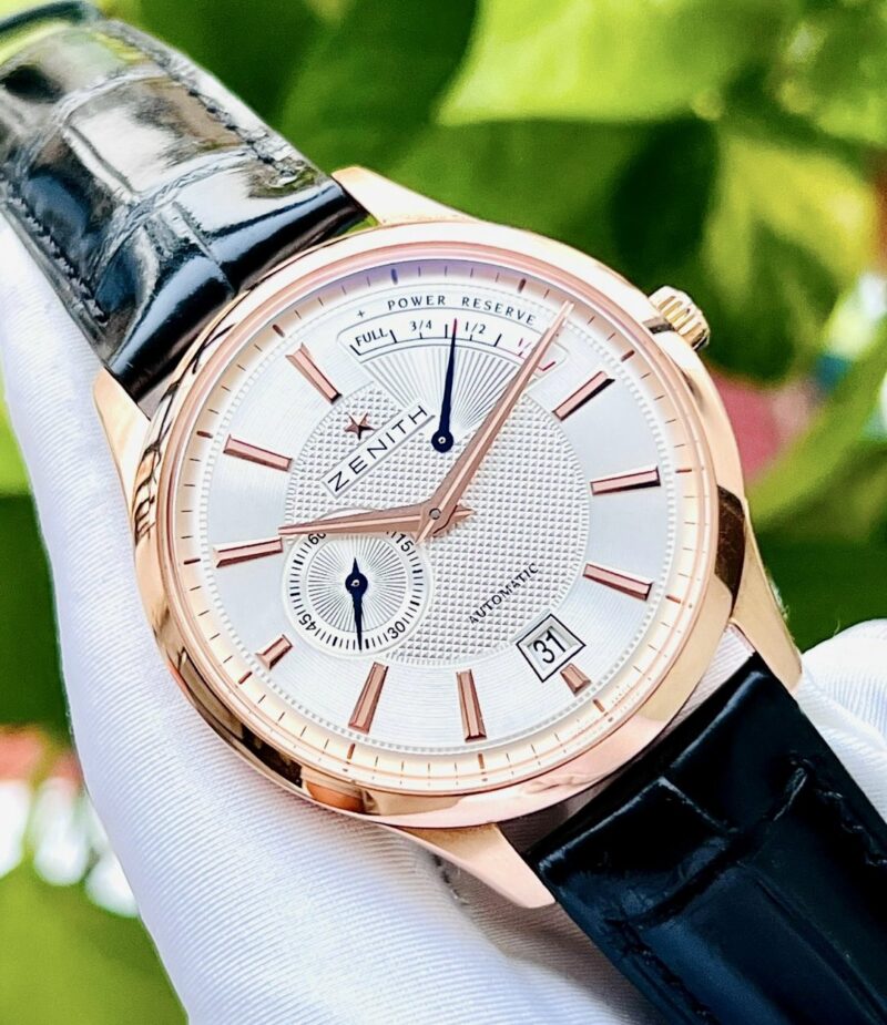 Đồng Hồ ZENITH CAPTAIN POWER RESERVE 18kAu750 ROSE GOLD 18.2121.685/01.C498 Cũ