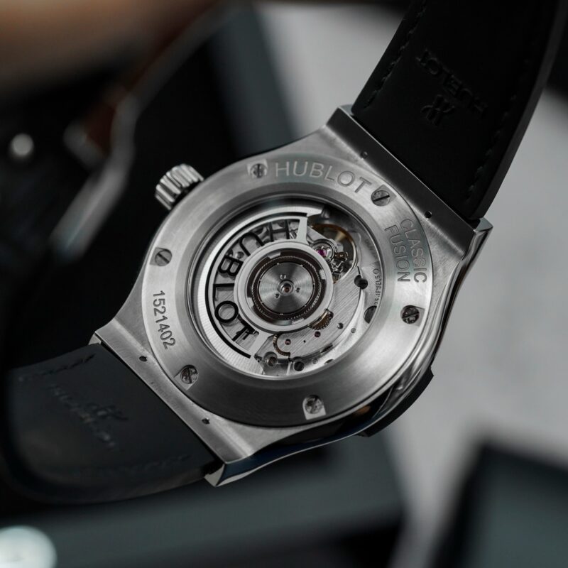 Đồng hồ Hublot Classic Fusion Grey Dial 42mm Cũ