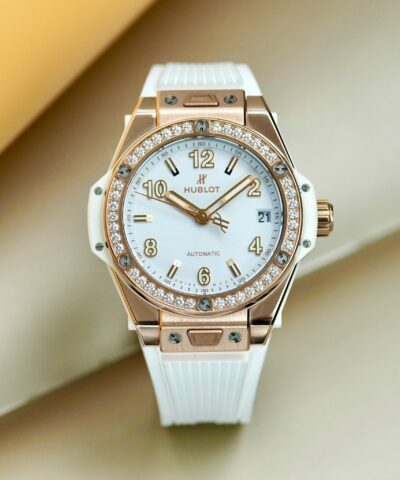 Đồng Hồ Hublot Big Bang One Click King Gold White Diamonds 465.OE.2080.RW.1204 Cũ