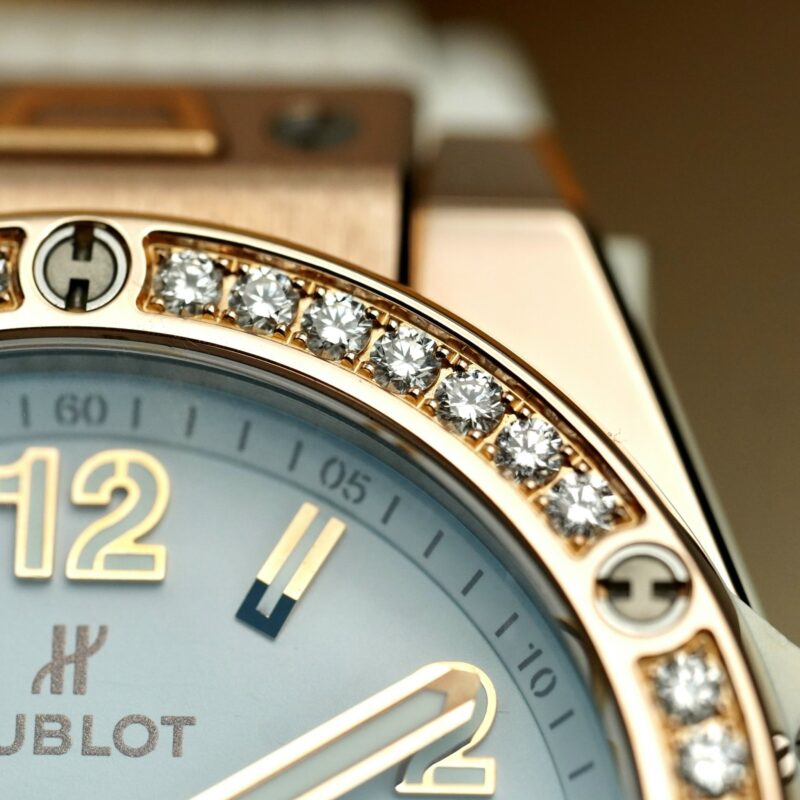 Đồng Hồ Hublot Big Bang One Click King Gold White Diamonds 465.OE.2080.RW.1204 Cũ