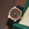 Đồng Hồ Rolex Oyster Perpetual Sky-Dweller Everose Gold 326135 Chocolate  Cũ