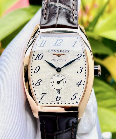 Đồng Hồ Longines Evidenza L2.642.8.73.4 18K Solid Rose Gold Cũ