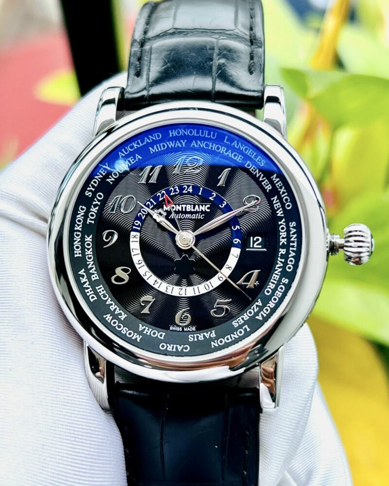 ĐỒNG HỒ MONTBLANC STAR WORLD-TIME GMT AUTOMATIC 109285 Cũ