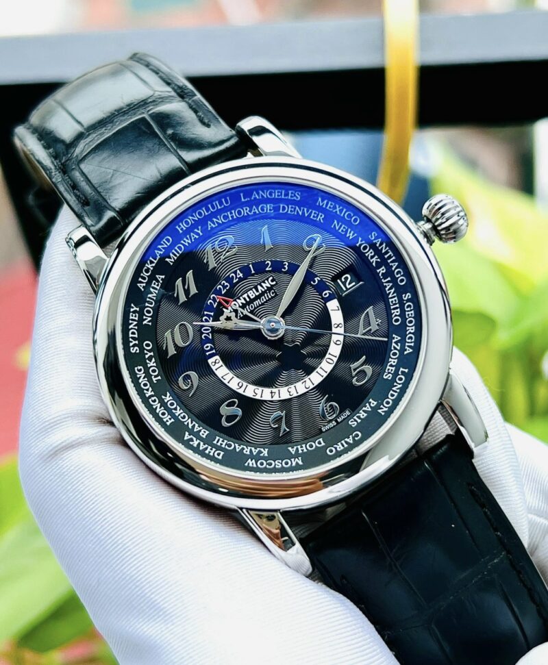 ĐỒNG HỒ MONTBLANC STAR WORLD-TIME GMT AUTOMATIC 109285 Cũ