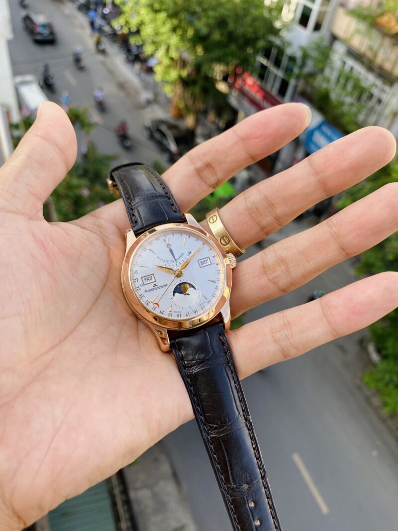 Đồng Hồ Jaeger LeCoultre Master Calendar Moonphase 18k Rose Gold Q151242A Cũ