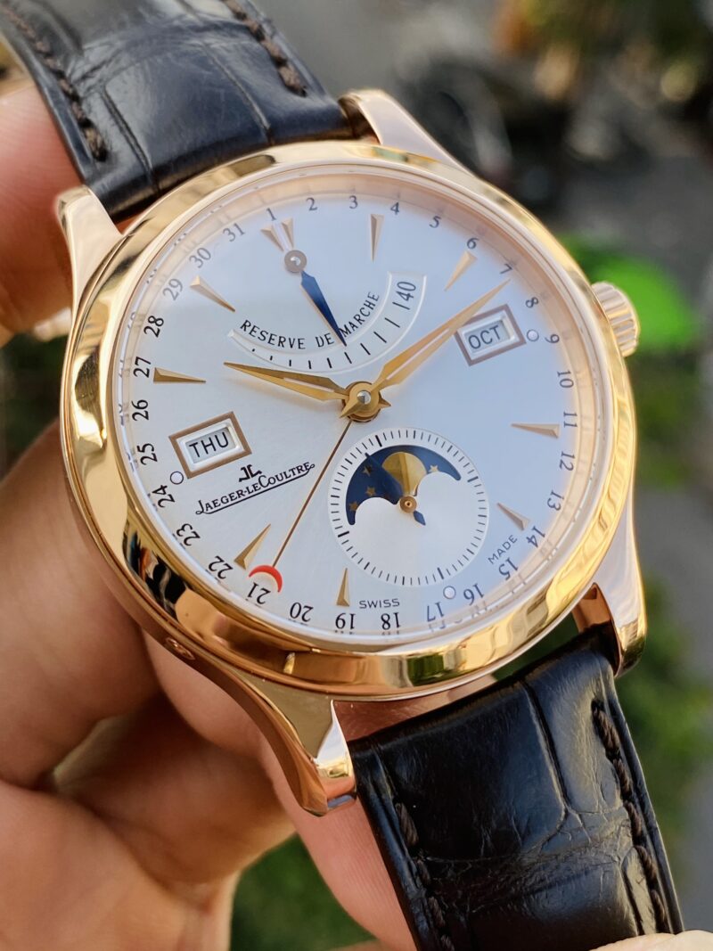 Đồng Hồ Jaeger LeCoultre Master Calendar Moonphase 18k Rose Gold Q151242A Cũ