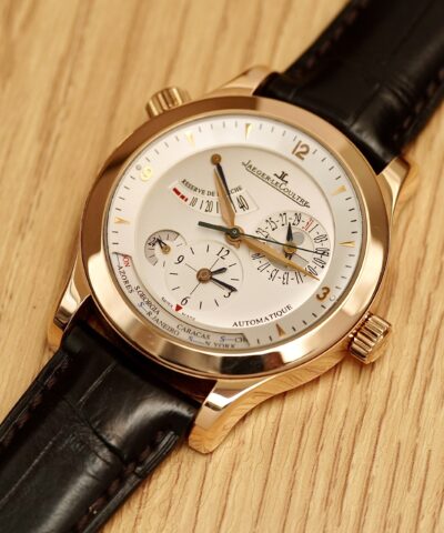 Đồng Hồ JAEGER-LECOULTRE 18k moonphase worldtime power reserve 40mm Q1502420 Cũ