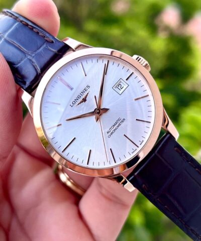 Đồng Hồ Longines Record Collection 18k 38.5mm L2.820.8.72.2 Cũ