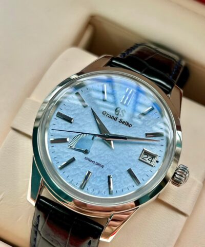 Đồng Hồ Grand Seiko Blue Snowflake Spring Drive SBGA407/9R65-0DJ0 Cũ