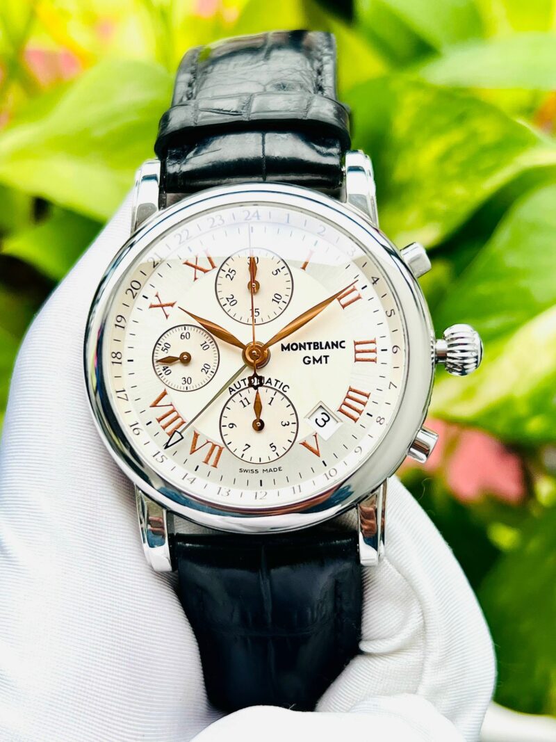 Đồng Hồ Montblanc Meisterstuck Chronograph GMT 7067 Cũ