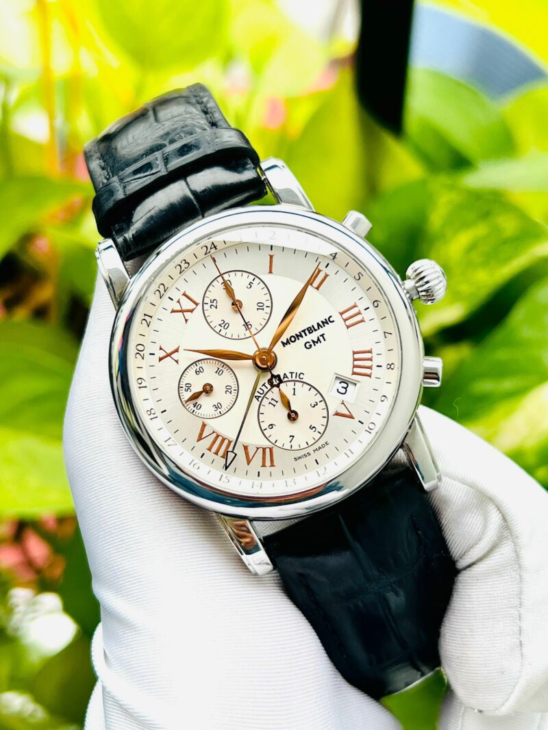 Đồng Hồ Montblanc Meisterstuck Chronograph GMT 7067 Cũ