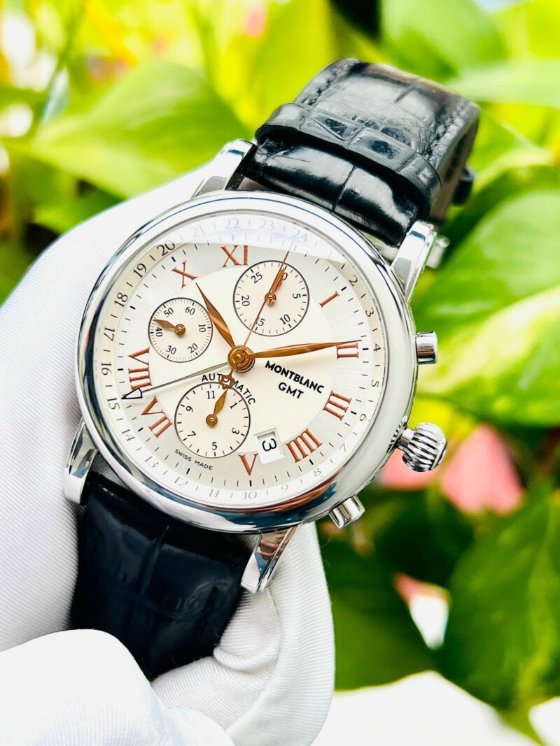 Đồng Hồ Montblanc Meisterstuck Chronograph GMT 7067 Cũ