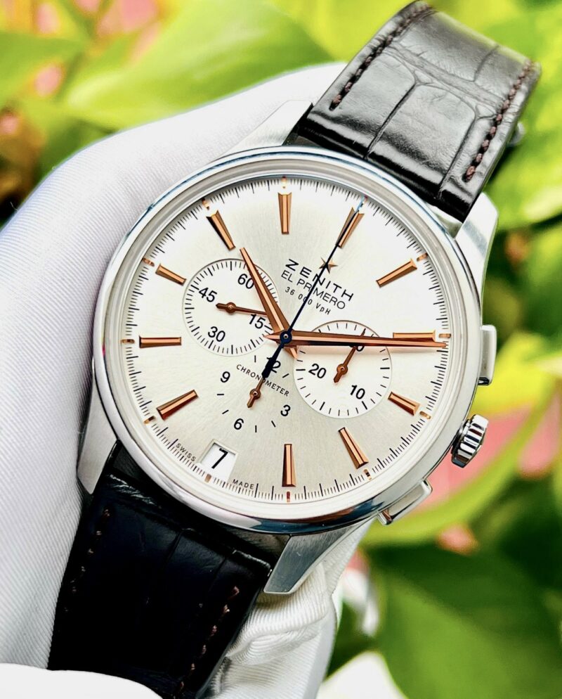 Đồng Hồ Zenith Captain Chronograph  03.2110.400/01.C498 Cũ