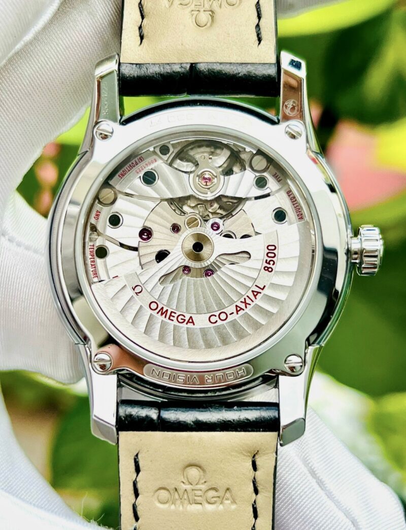 Đồng Hồ Omega De Ville Hour Vision White Dial Cũ