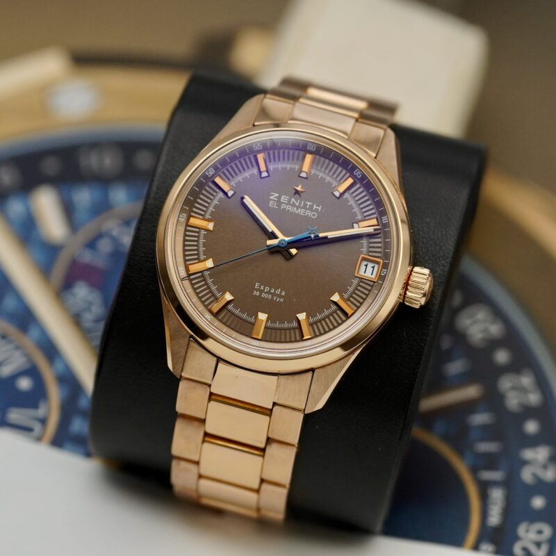 Đồng Hồ Zenith El Primero Espada Full Gold 18.2170.4650/75.M2170 Cũ