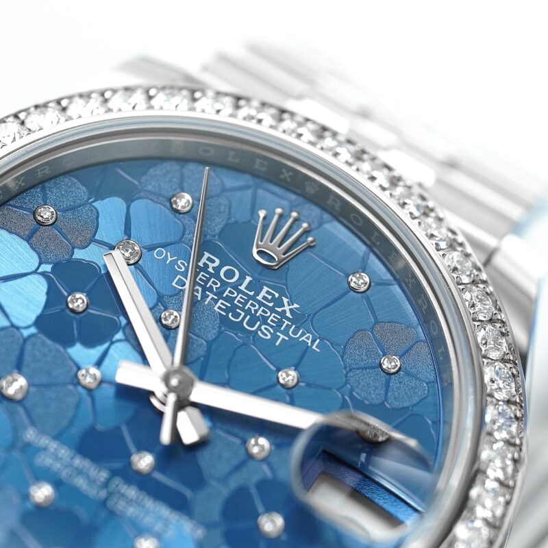 Đồng Hồ Rolex Datejust 31 278384RBR-0040 Blue Floral Cũ