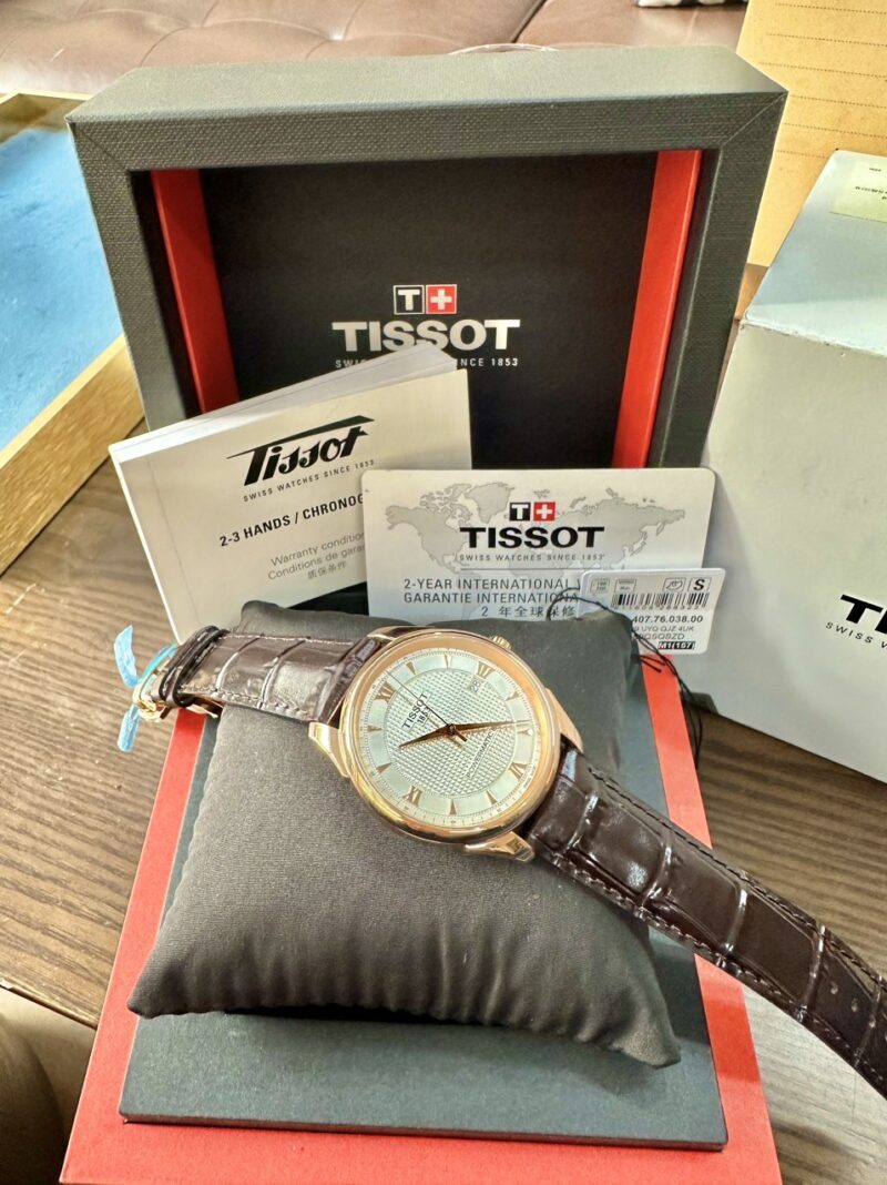 Đồng Hồ Tissot POWERMATIC 80 T920.407.76.038.00 VÀNG ĐÚC 18K 750 Cũ