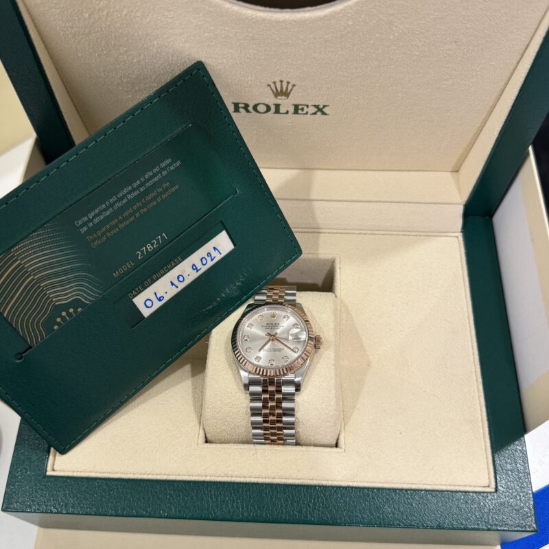 Đồng Hồ Rolex Datejust 31 278271 Cũ