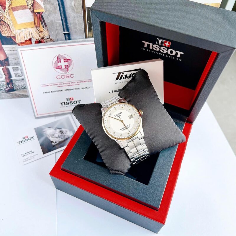 Đồng Hồ Tissot Luxury Powermatic 80 DemiGold T086.408.22.036.00 Cũ