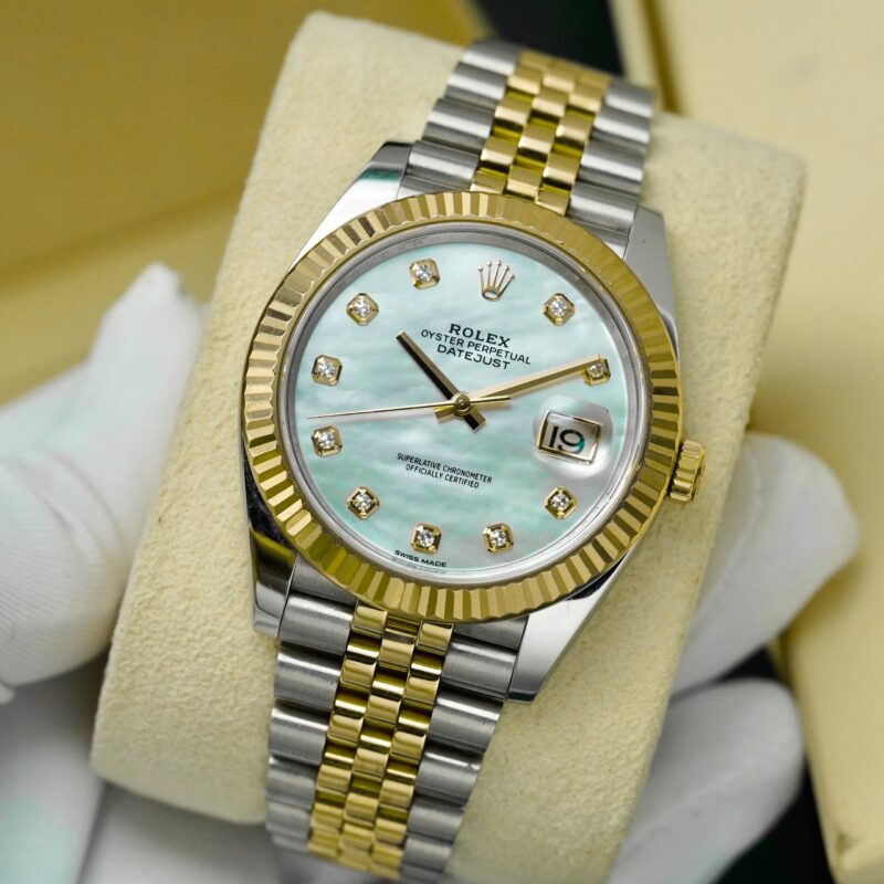 Đồng hồ Rolex Datejust 41mm Steel and Yellow Gold 126333 cũ