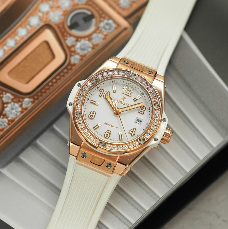 Đồng Hồ Hublot Big Bang One Click Lady 33mm 18k Rose Gold Cũ