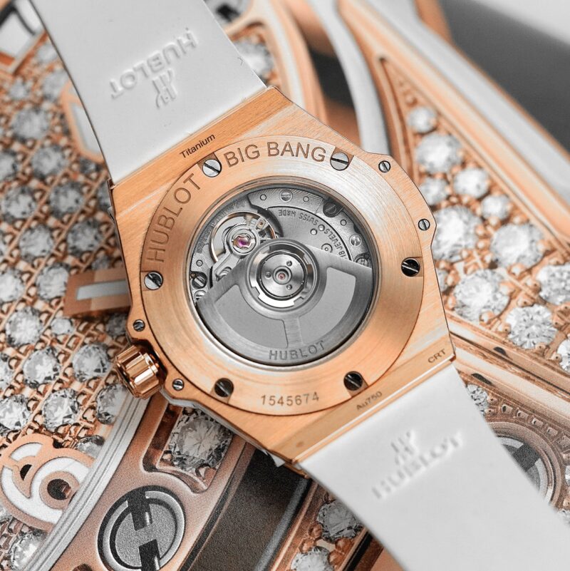 Đồng Hồ Hublot Big Bang One Click Lady 33mm 18k Rose Gold Cũ